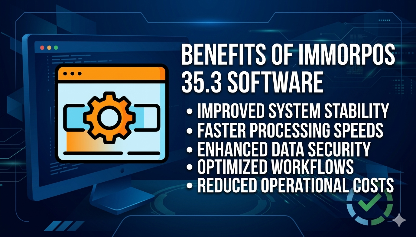 benefits of immorpos35.3 software