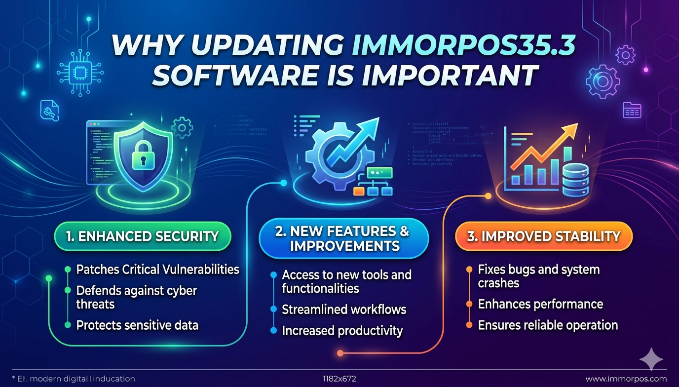 why updating immorpos35.3 software is important