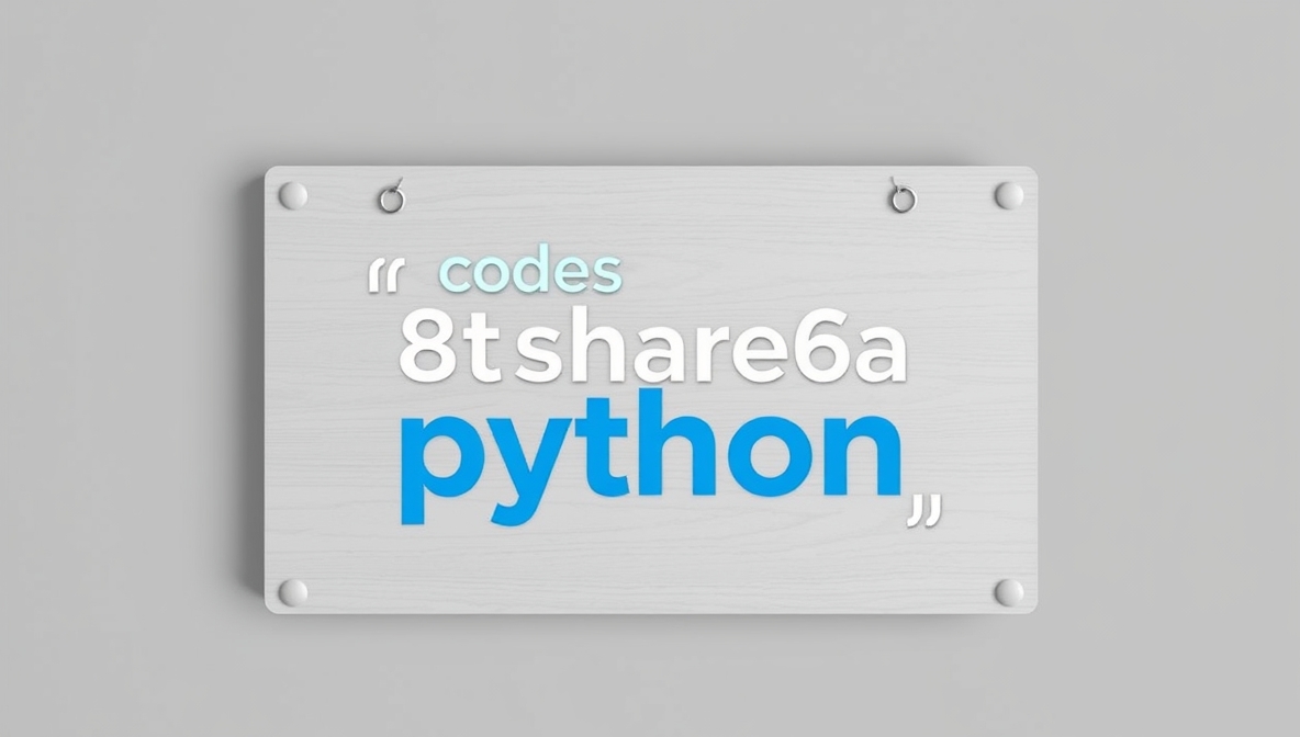 codes 8tshare6a python – Advanced Python Scripting Guide, Coding ...