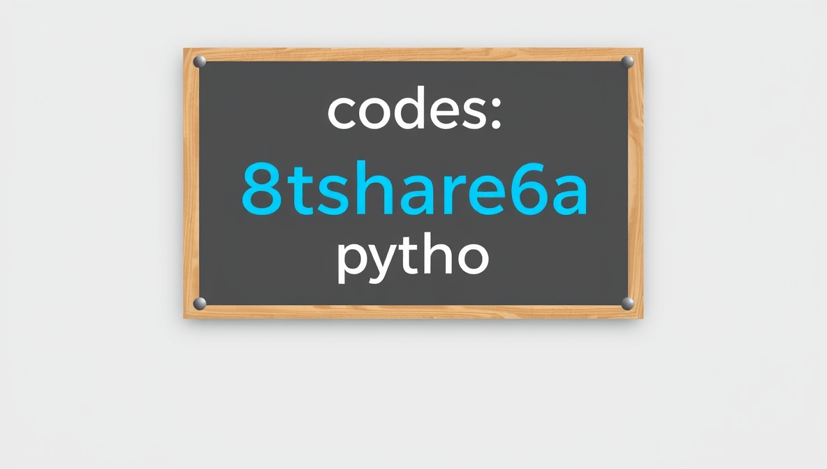 codes 8tshare6a python