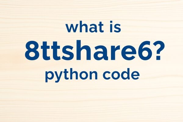 what is 8tshare6a python code