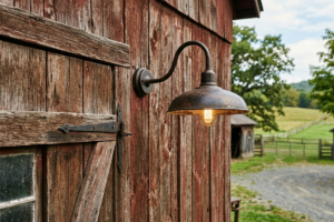 Rustic Barn Light