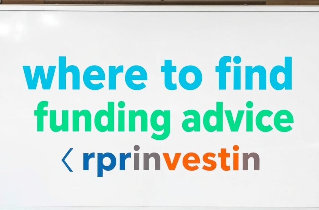 where to find funding advice rprinvesting